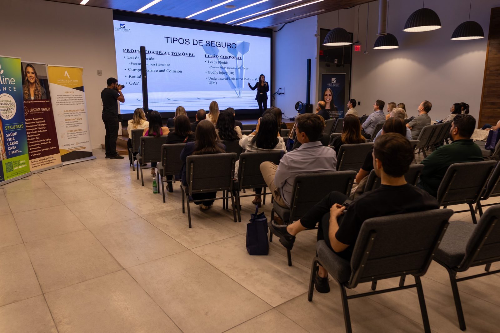 Plateia do Legal Talks USA